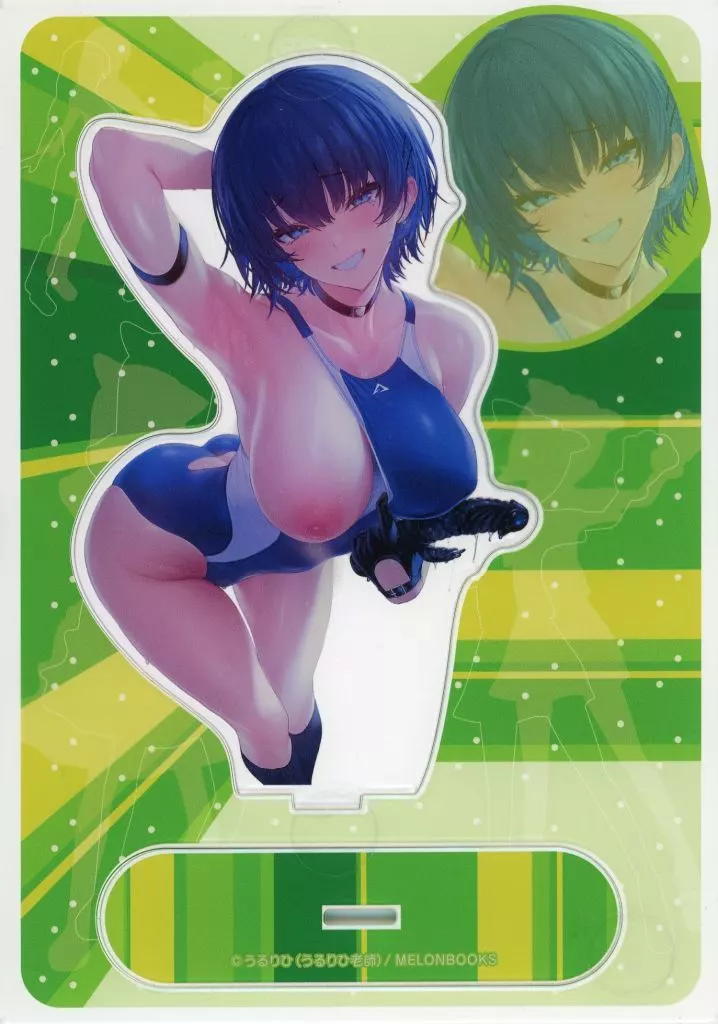 【オリジナル】A5アクリルフィギュア(うるりひ) C105新刊購入特典/うるりひ老師＆メロンブックス