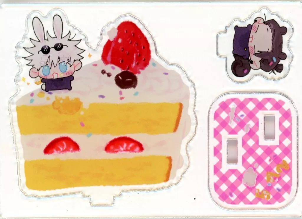 【呪術廻戦】ケーキ食べ放題アクスタ 五条悟&夏油傑(千円) COMICCITY大阪122/大盛り乾杯