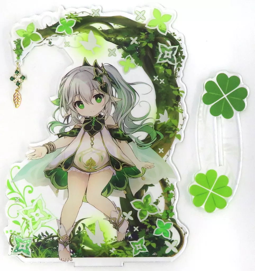 【原神】ゆらゆらチャーム付きアクリルスタンド ナヒーダ(シロガネヒナ) C103/MILK BAR