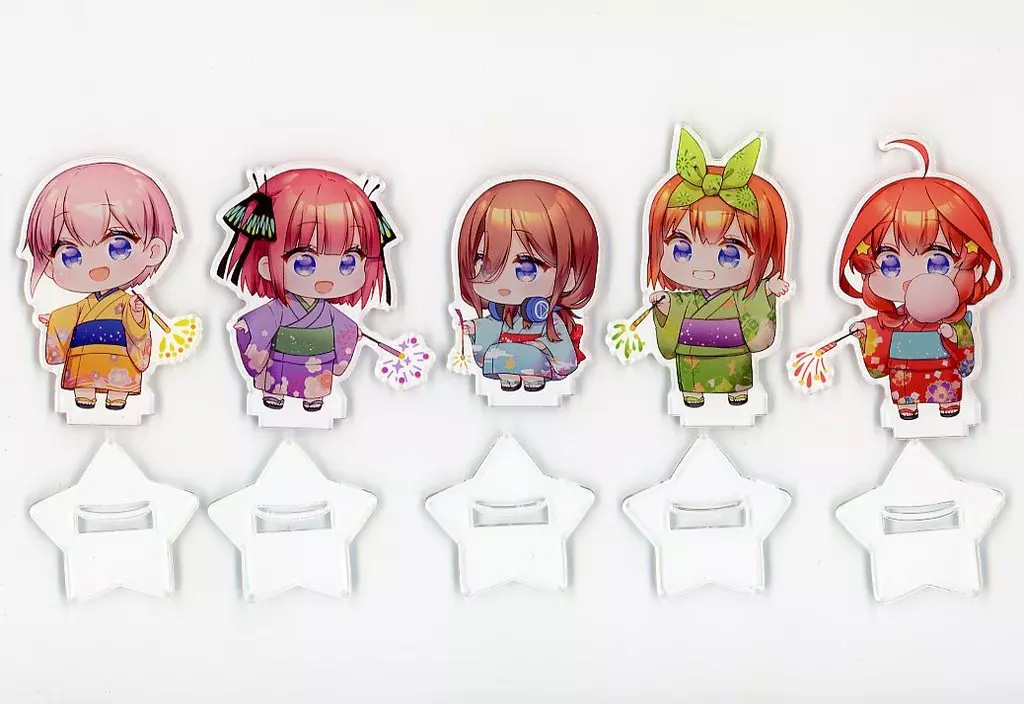 【五等分の花嫁】アクリルスタンド5種セット(ちぃ) C104/もちぷにん