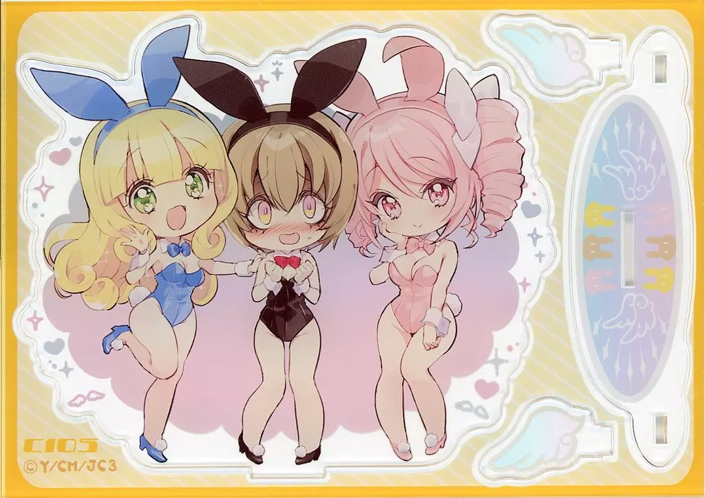 【邪神ちゃんドロップキック】アクリルスタンド 天使バニー(ユキヲ) C105/福のれん＆Alice Garden