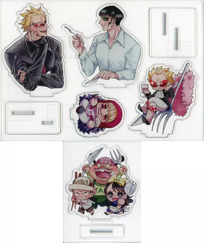 【ワンピース】アクリルスタンドセット 一緒にお食事アクスタ（Ketel） /収容予測不可