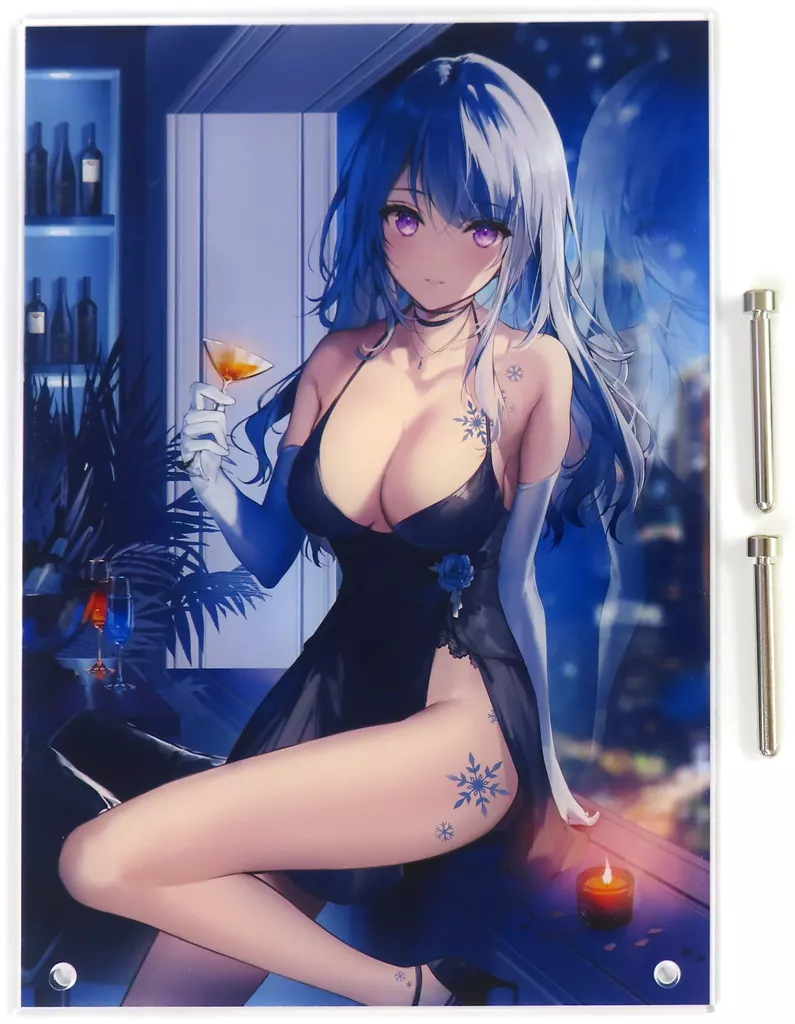 【オリジナル】B5アクリルパネル 真冬の駆け引き if(necomi) 2022.4/Secret Cute