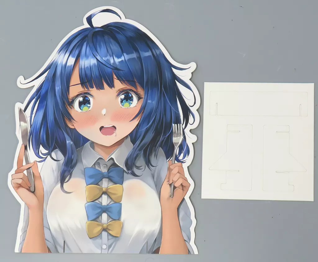 【負けヒロインが多すぎる!】食事パネルスタンドPOP 八奈見杏菜(星遥ゆめ) C105/星夢亭