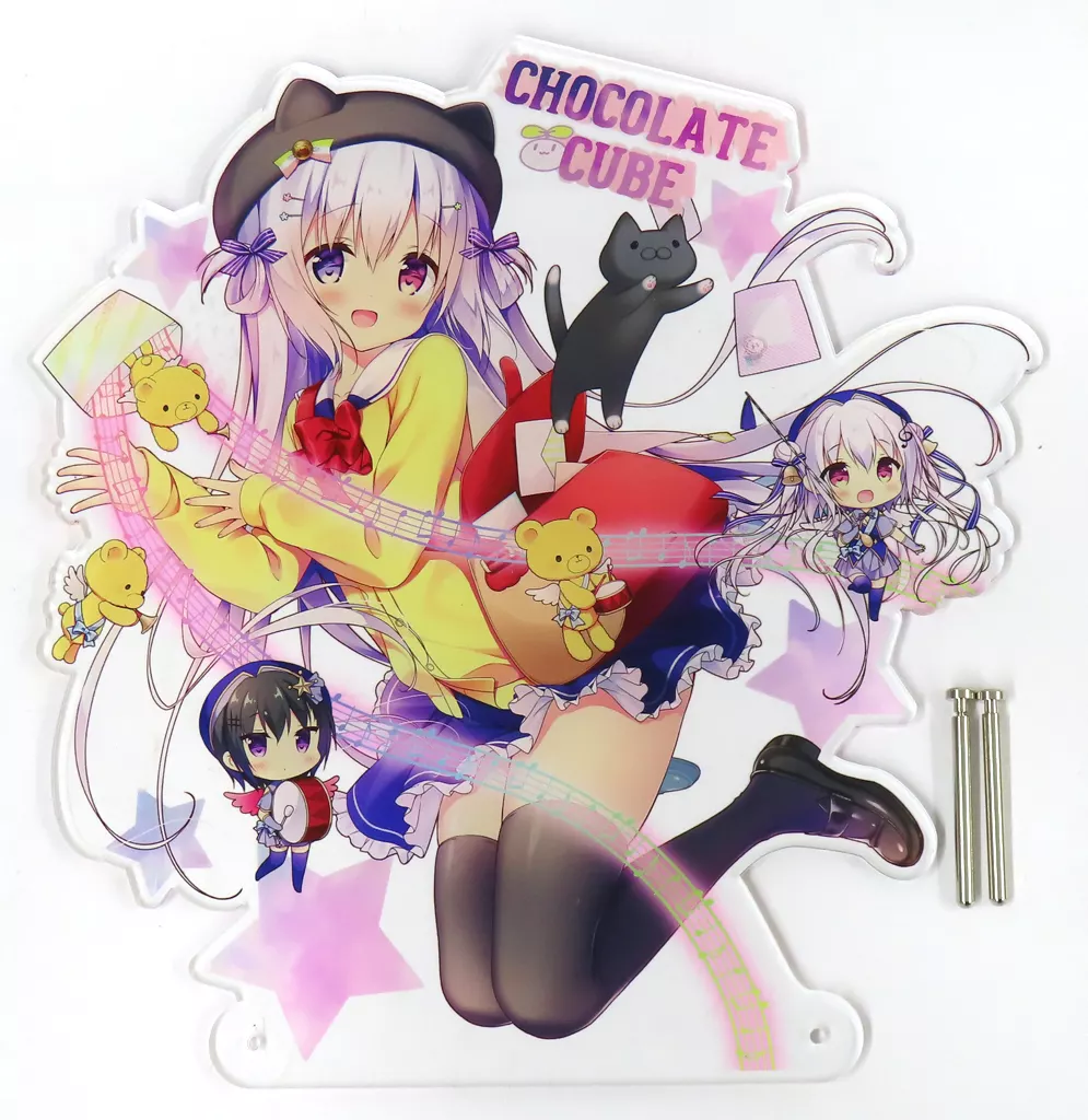 駿河屋 -<中古>【オリジナル】特大アクリルスタンド 看板娘ちゃん(三輪