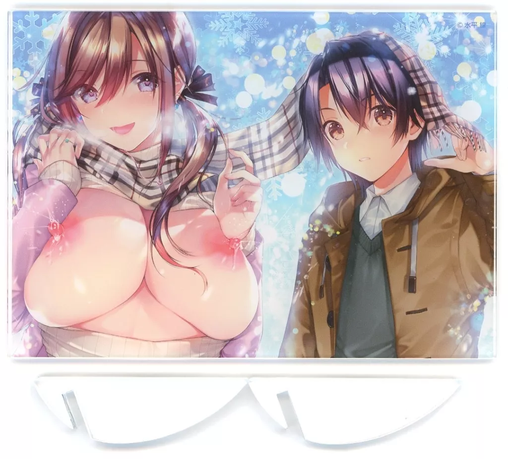 【オリジナル】A6アクリルボード 絵柄D(水平 線) 水平 線展/ツクルノモリ