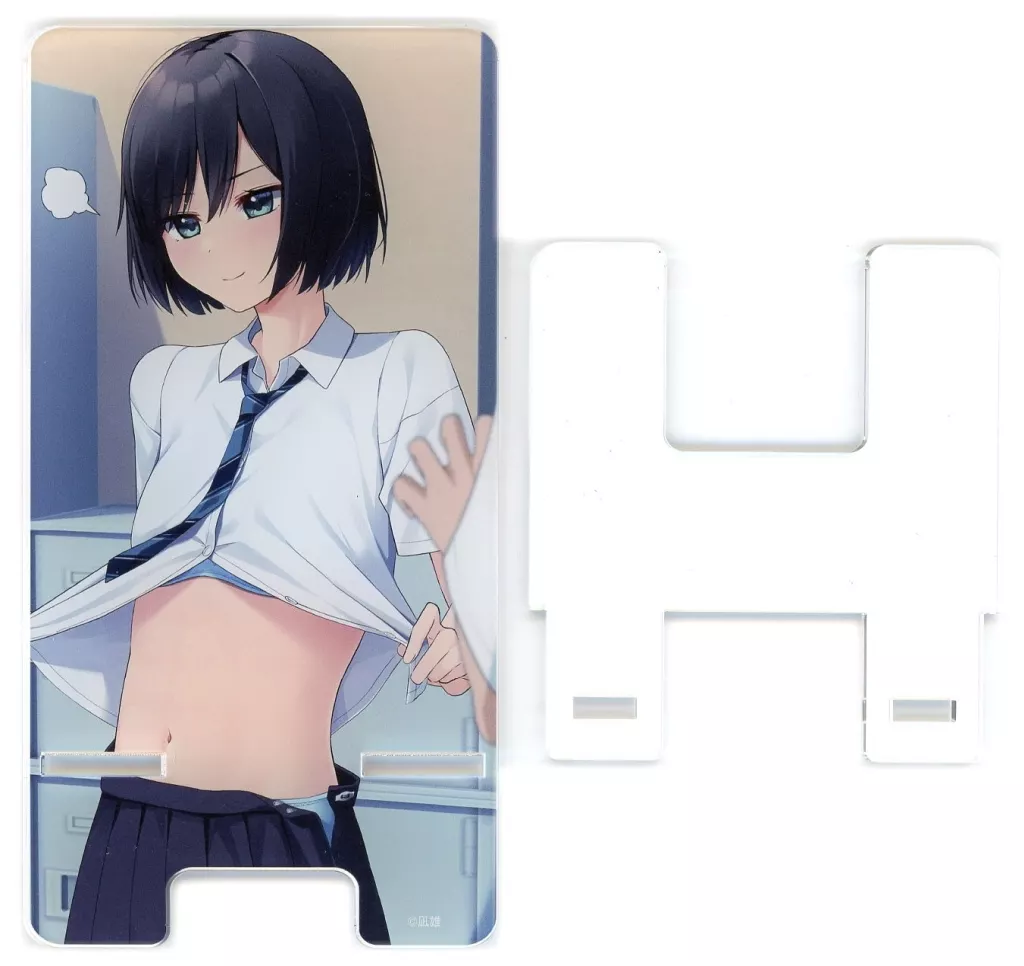 【オリジナル】アクリルスマホスタンド 絵柄B(凪雄) 凪雄展/ツクルノモリ