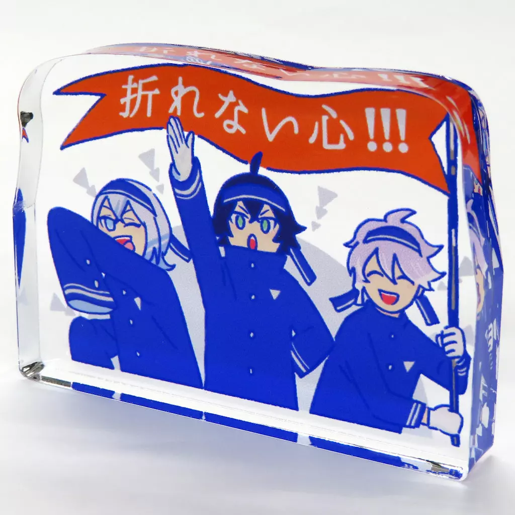 【刀剣乱舞】折れない心アクリルブロック 江戸三作(夏舟) 本丸情景集/八万丸
