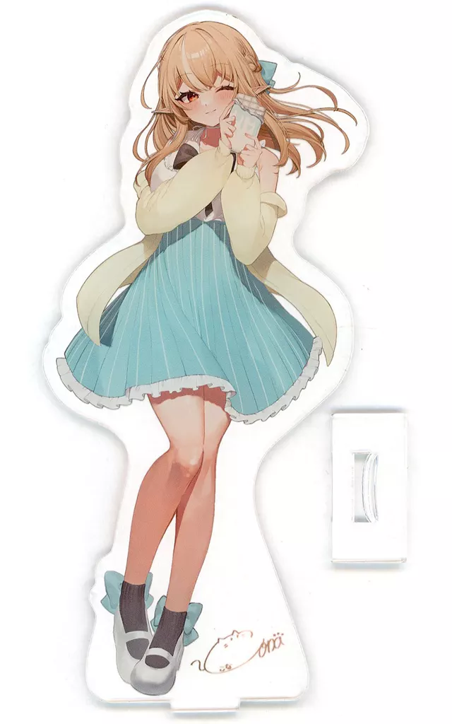【ホロライブプロダクション】アクリルフィギュア 胸キュンホワイトチョコフレアちゃん 不知火フレア(cona) C105/MaisonDeCante