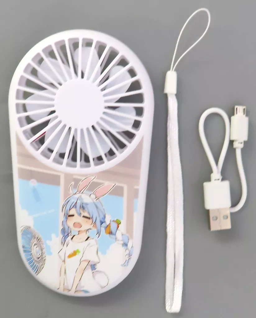 【バーチャルYoutuber】ハンディファン 兎田ぺこら(憂姫はぐれ) C104/WIREFRAME