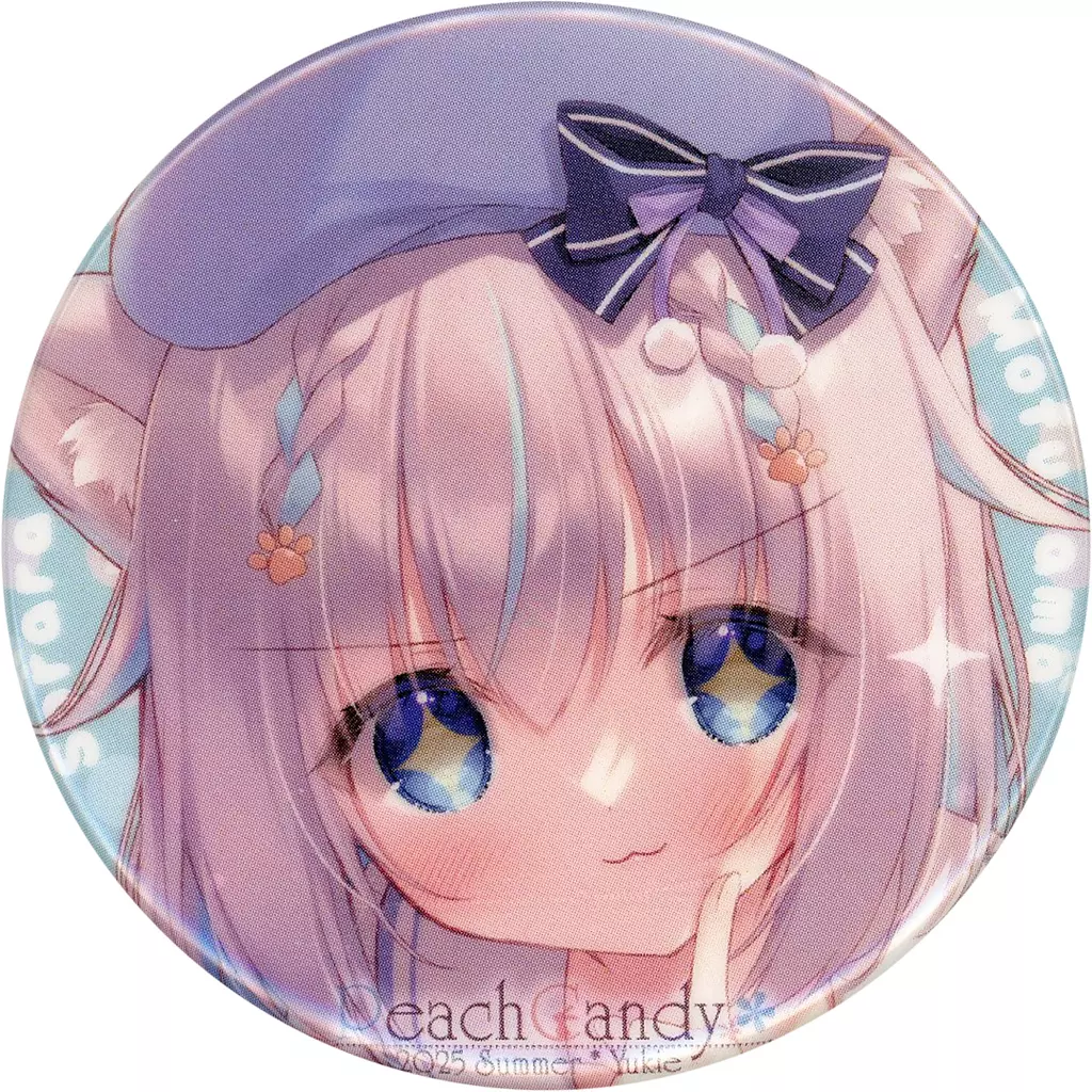【バーチャルYoutuber】缶バッジ もふやまそらら(ゆき恵) C106/PeachCandy