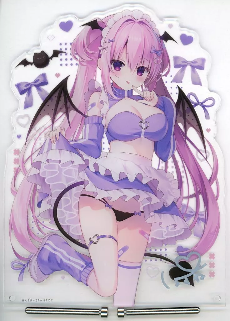 [直筆サイン入り]【オリジナル】B5アクリルボード(はすね) 2023年8月～2024年1月PixivFANBOX継続特典プレゼント/はすねや