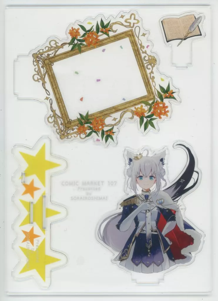 【ホロライブプロダクション】アクリルジオラマ 白上フブキ(綾香) C107/空色姉妹