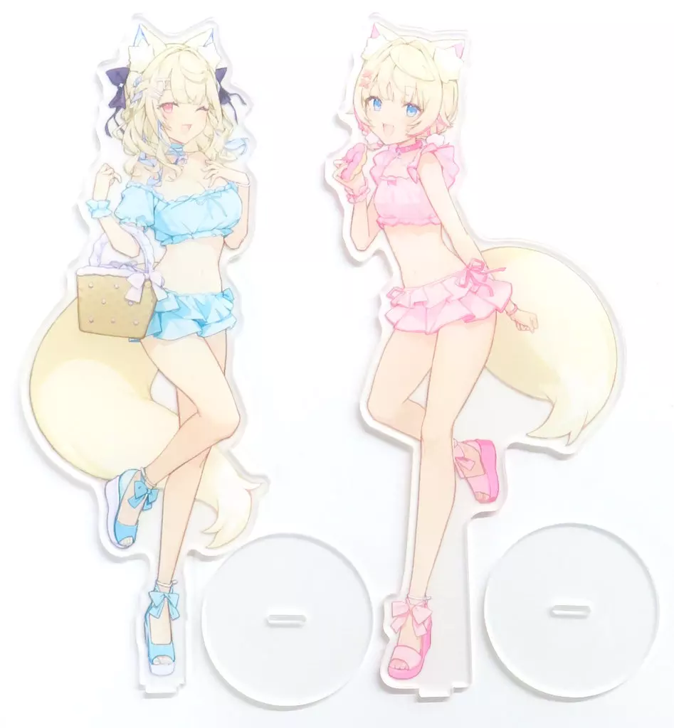 【ホロライブプロダクション】アクリルスタンドセット フワワ＆モココ(イコモチ) C107/Icomochi