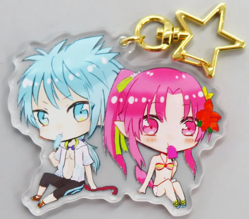 【スターオーシャン】アクリルキーホルダー ラティクス＆ミリー(びなつ) RISING STAR2/おやてん