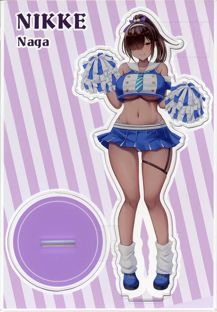 【勝利の女神：NIKKE】アクリルスタンド チアver ナガ（解凍にゃんこ） ちし共４/Noizy Sweet