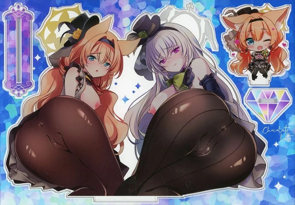 【ブルーアーカイブ】アクリルスタンド 歌住サクラコ&伊落マリー(一葉モカ) C107/ショコラテ