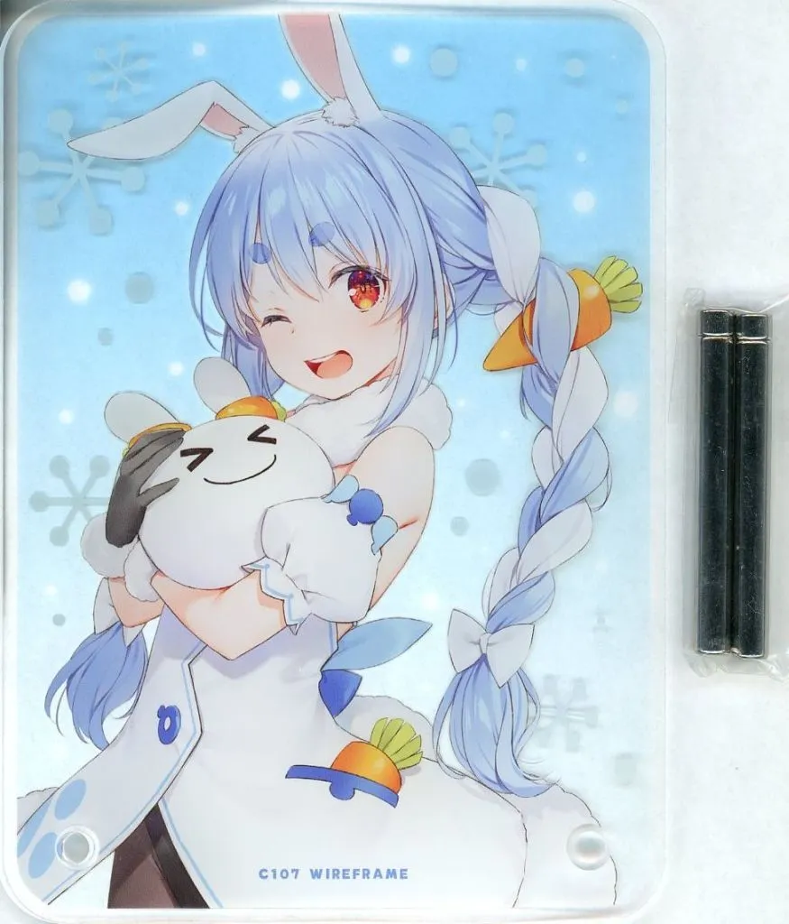 【バーチャルYoutuber】A6アクリルプレート 兎田ぺこら(憂姫はぐれ) C107/WIREFRAME