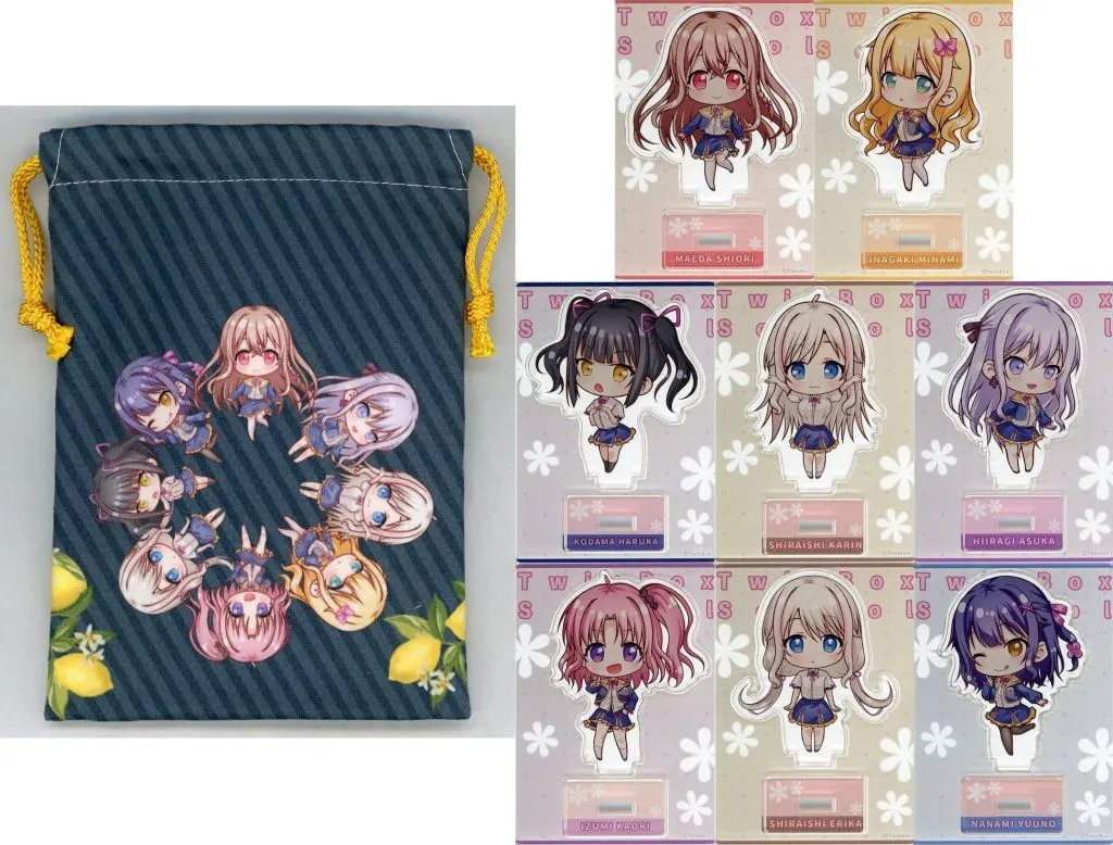 【オリジナル】トレーディングアクリルフィギュアセット(花花捲＆草草饅) C100/TwinBox