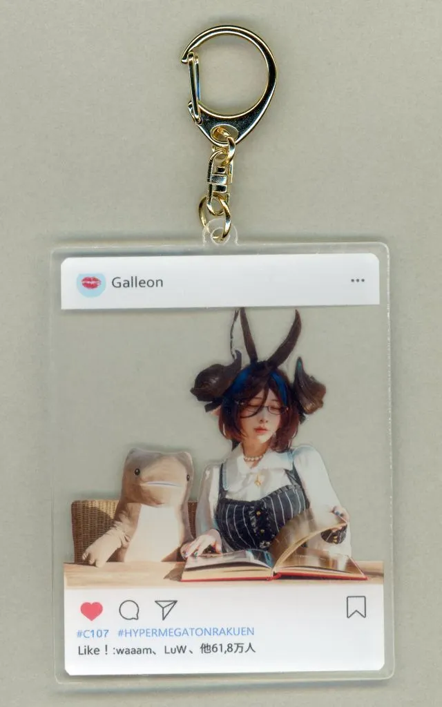 【グランブルーファンタジー】アクリルキーホルダー ガレヲン(みぃこ) C107/ハイパーメガトンラクエン