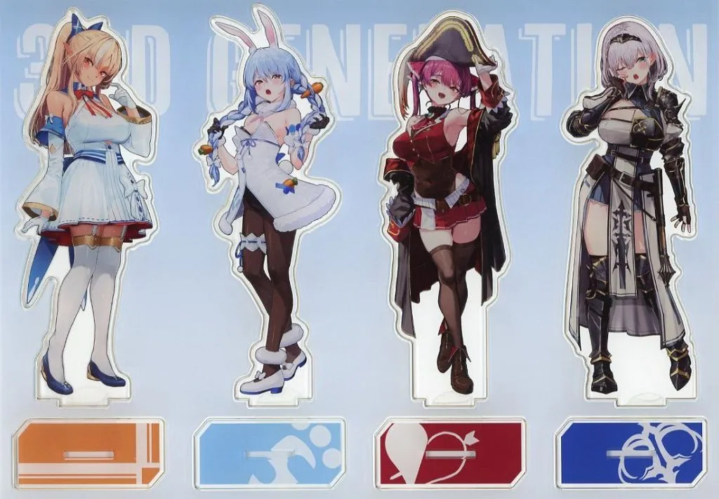 【バーチャルYoutuber】3期生アクリルスタンド(あかさあい) C107/SEA SIDE