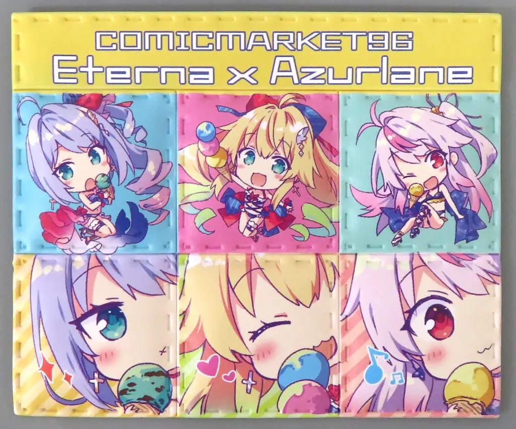 【アズールレーン】マグネットシート ル・テレメール＆ルピニャート＆グレンヴィル(りいちゅ) C96/えてるな