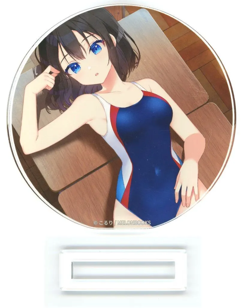 【オリジナル】ラウンドアクリルオブジェ 100+ 麗 by Melonbooks Girls Collection 2022 SUMMER(こるり) /メロンブックス
