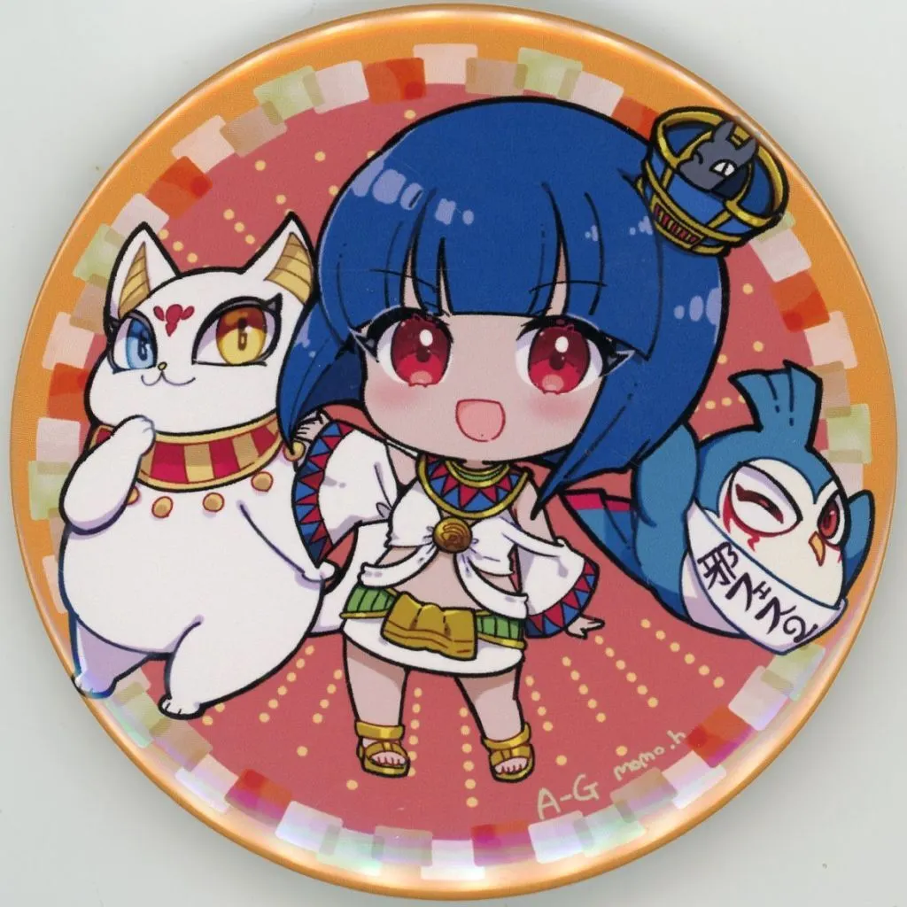 【邪神ちゃんドロップキック】缶バッジ 公式サークル 4バージョン パトラ(ひなたもも) 邪神ちゃんフェス3/AliceGarden