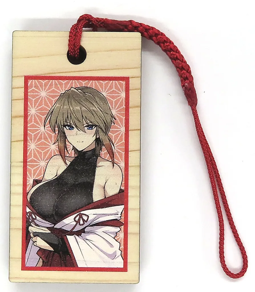 【オリジナル】木札キーホルダー E賞 7バージョン 刀火(はるこん) はるこん先生!破魔の巫女 剣崎神社の開運スケベくじ!/メロンブックス
