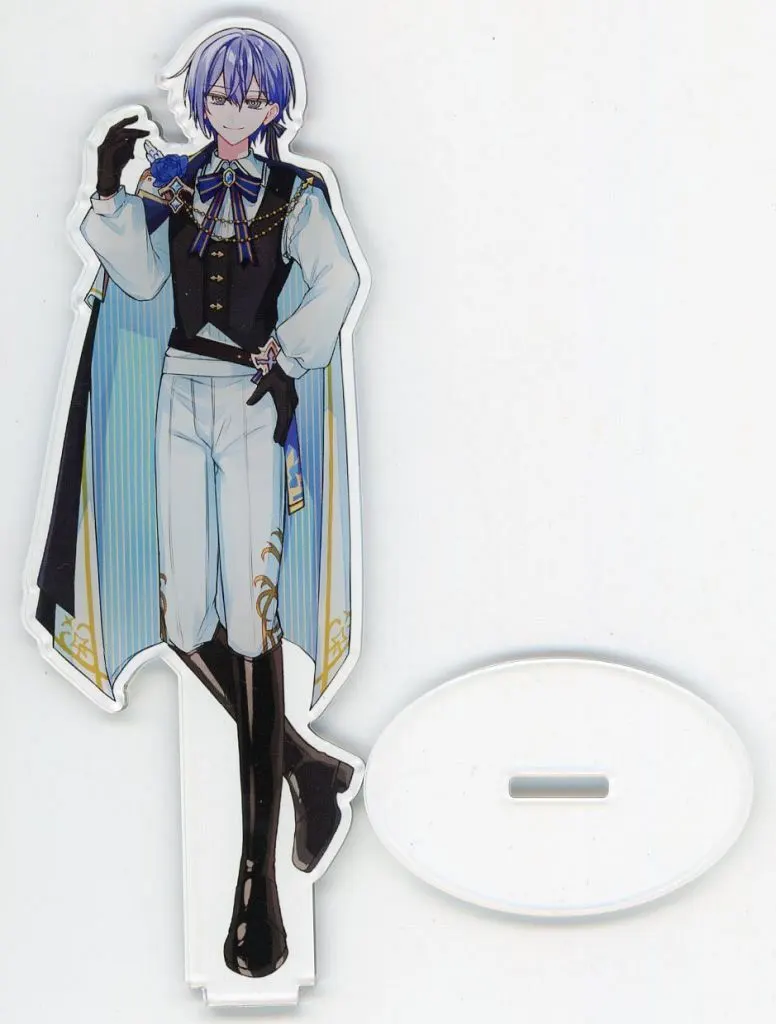 【にじさんじ】騎士風アクリルスタンド 小柳ロウ(はまち3号) にじそうさく10/しろさば