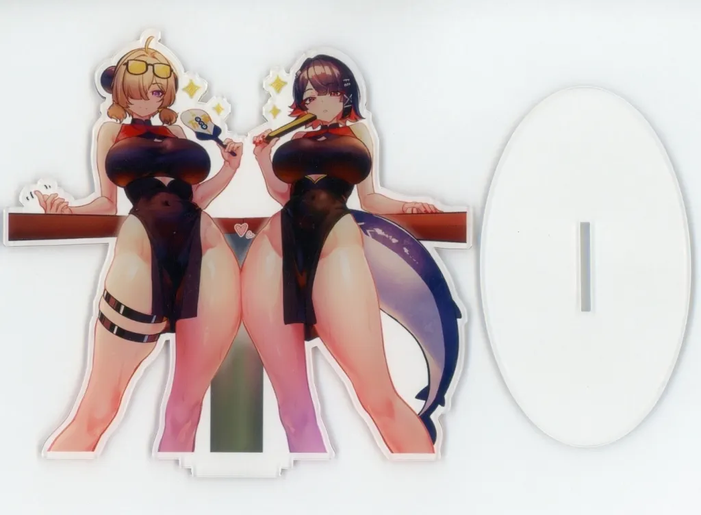 【ゼンレスゾーンゼロ】アクリルスタンド チャイナドレス 紅豆&エレン・ジョー(Niche) C107/Nietzsche