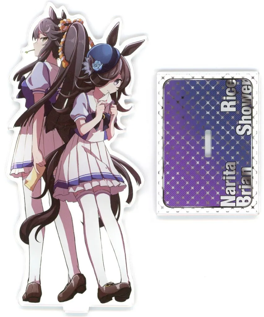 【ウマ娘 プリティーダービー】アクリルスタンド ナリタブライアン＆ライスシャワー(ナスシ) /ブラック告発委員会(仮)