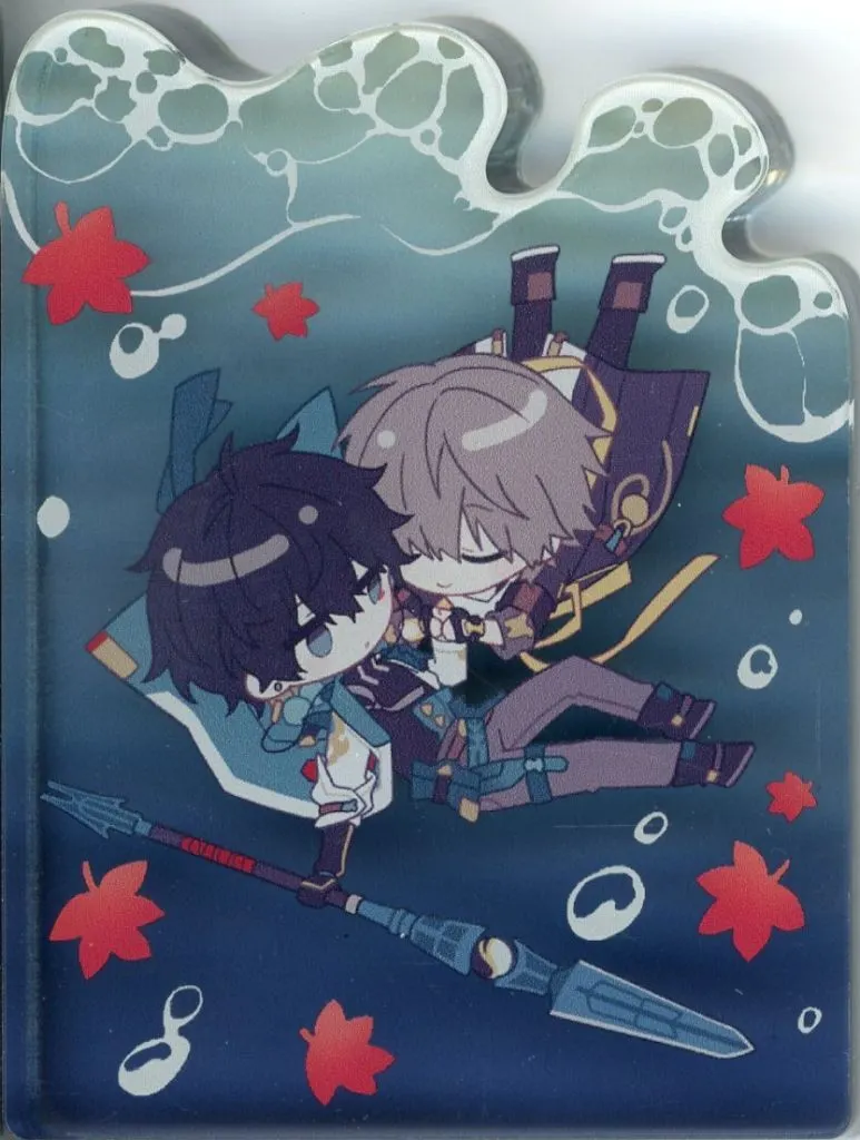 【崩壊：スターレイル】アクリルブロック うみ 穹＆丹恒(モギ) /nekonoke house