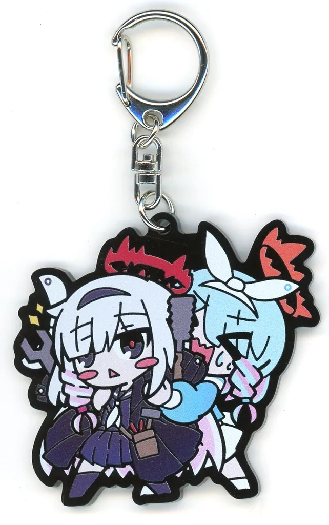 【ブルーアーカイブ】アクリルキーホルダー アロナ＆プラナ(咲宮まふ＆ねたろぅ) C107/製紙工場＆こころにあほ毛