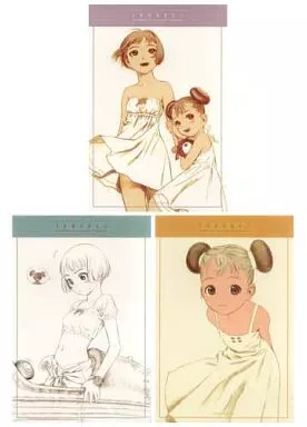 【LAST EXILE】イラストカード3枚セット ラヴィ・ヘッド&アル・E・ハミルトン(村田蓮爾) 2003/PASTA’S ESTAB