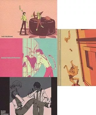 【TIGER＆BUNNY】ポストカード4種セット 鏑木・T・虎徹＆バーナビー・ブルックスJr.(梨屋) C86/fruitica
