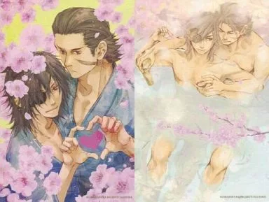 ポストカード 伊達政宗＆片倉小十郎(ナオ) 小政桜前線 /エゴドラ_image