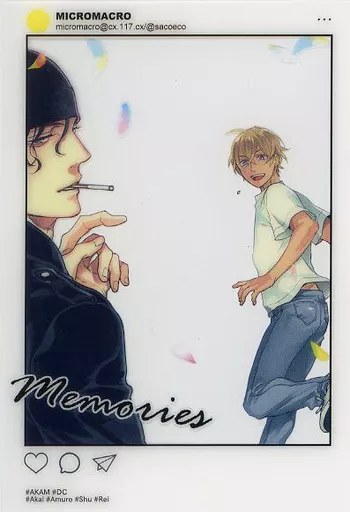 【名探偵コナン】クリアポストカード memories 赤井秀一&安室透(サコ) /MICROMACRO