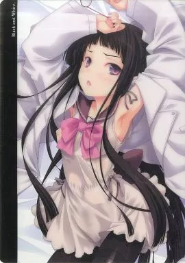 【オリジナル】B5クリア下敷き みやま式白衣性黒髪娘(みやま零) C80/Stray Moon