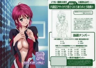 【機動戦士ガンダムSEED DESTINY】B5下敷き ルナマリア・ホーク(かわらじま晃)/片励会