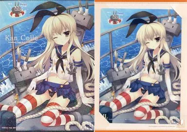 【艦隊これくしょん～艦これ～】台紙付きB5下敷き 島風(Mitha) C85/Indico lite