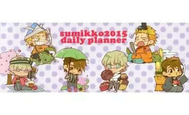 【TIGER&BUNNY】2015年スケジュールメモ帳 虎徹&バーナビー&ライアン(カイナ) C87/sumikko 特典