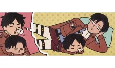 【進撃の巨人】メモ帳 エレン・イェーガー＆リヴァイ＆エルヴィン・スミス(夏いくじ) C88/ゼロキョリノック