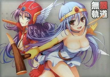 【ドラゴンクエスト】組み立てクリアファイルケース 女僧侶＆B女武闘家(トモセシュンサク) C78/無限軌道A