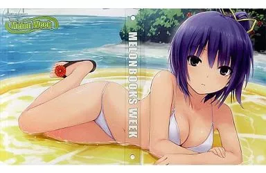 【めろんちゃん】A4サイズ対応バインダー ブラックれもん(珈琲貴族) 2013年6月ポイント交換景品/メロンブックス