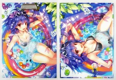 【めろんちゃん】クリップボード ブラックれもん(黒谷忍) C86/メロンブックス