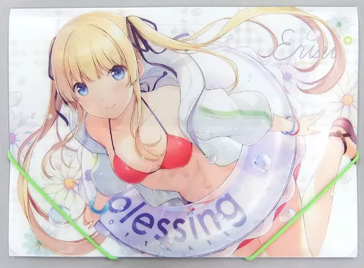 【冴えない彼女の育てかた】えりりゴム付きクリアバインダー 澤村・スペンサー・英梨々(6U☆) COMIC1☆13/ETERNAL LAND