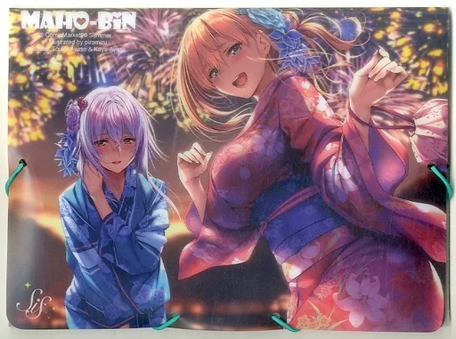 ピロ水　まほ〜びん　フラットクリアケース 駿河屋 -<中古>【オリジナル】フラットクリアケース(ピロ水) C96/まほ