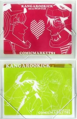 【TIGER＆BUNNY】A4クリアケース 鏑木・T・虎徹＆バーナビー・ブルックスJr.(高城たくみ) C81/KANGAROOKICK