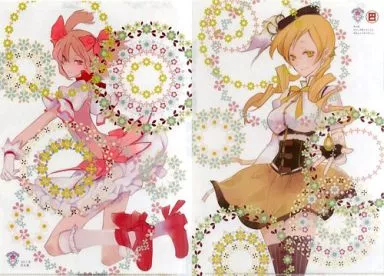 【魔法少女まどか☆マギカ】A4クリアファイル 鹿目まどか＆巴マミ(高河ゆん) もう何も怖くない/丸重